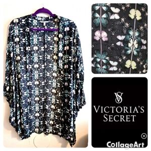 Victoria's Secret butterfly kimono cover up cardigan